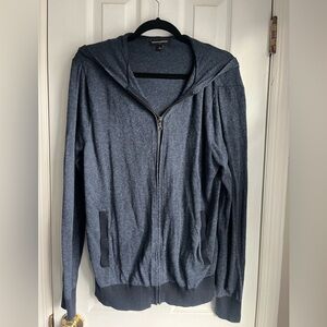 Banana Republic hoodie, full zip with pockets, size large
